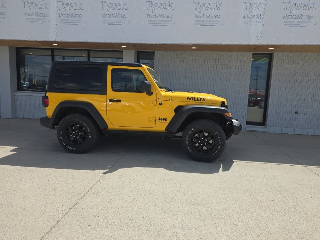 Used 2021 Jeep Wrangler Willys with VIN 1C4GJXAN2MW709062 for sale in Marshall, Minnesota