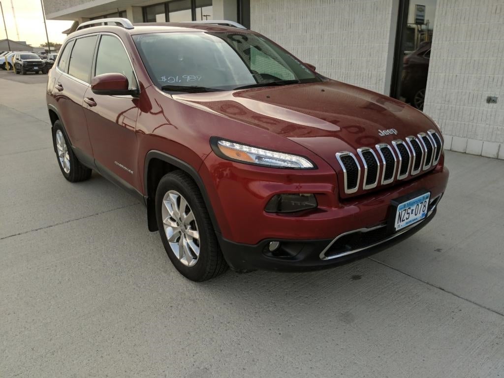 Used 2016 Jeep Cherokee Limited with VIN 1C4PJMDS2GW175615 for sale in Marshall, Minnesota