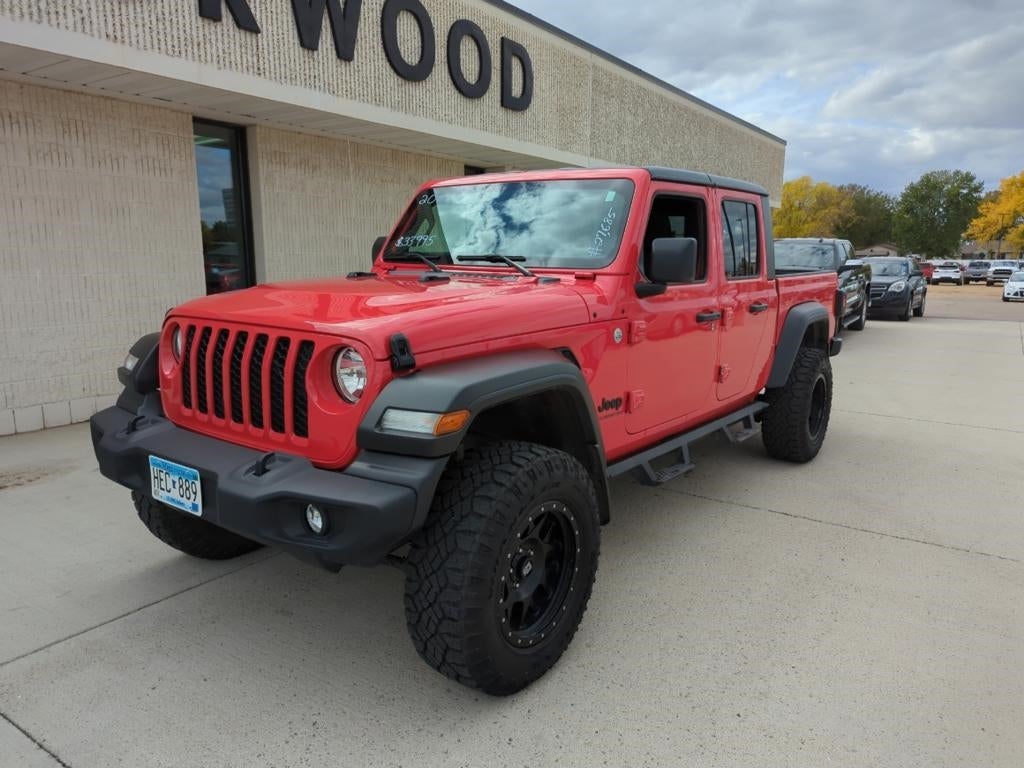 Used 2020 Jeep Gladiator Sport S with VIN 1C6HJTAG0LL119724 for sale in Marshall, Minnesota