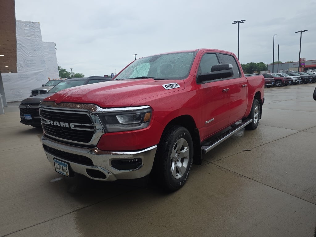 Used 2019 RAM Ram 1500 Pickup Big Horn/Lone Star with VIN 1C6SRFFT8KN535822 for sale in Marshall, Minnesota