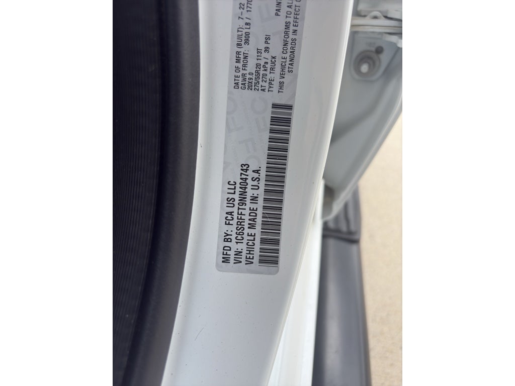 2022 RAM 1500 Big Horn