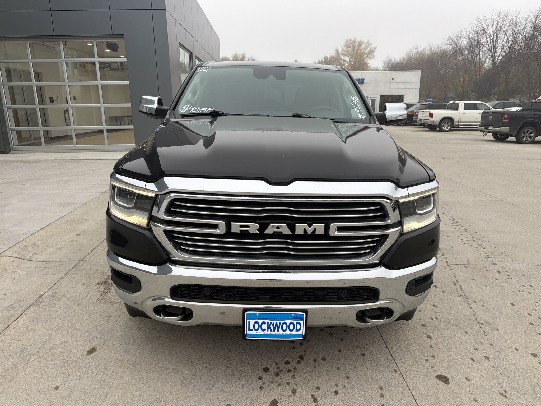 Used 2022 RAM Ram 1500 Pickup Laramie with VIN 1C6SRFJT6NN169967 for sale in Marshall, Minnesota