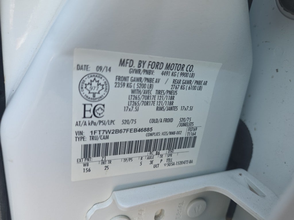 2015 Ford F-250 Super Duty XLT