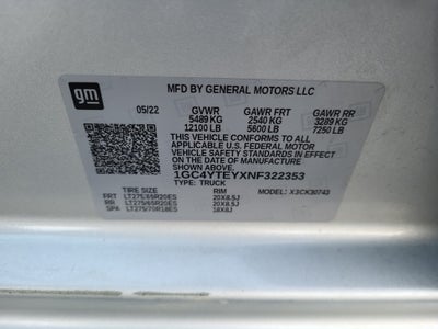 2022 Chevrolet Silverado 3500 LT