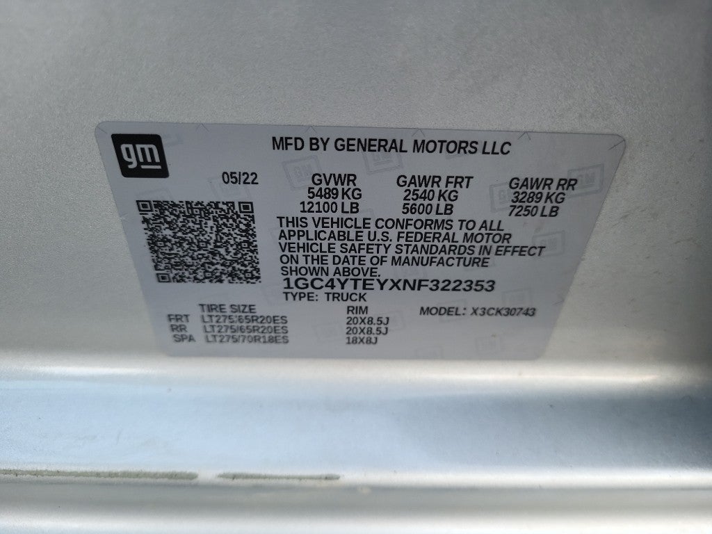 2022 Chevrolet Silverado 3500 LT