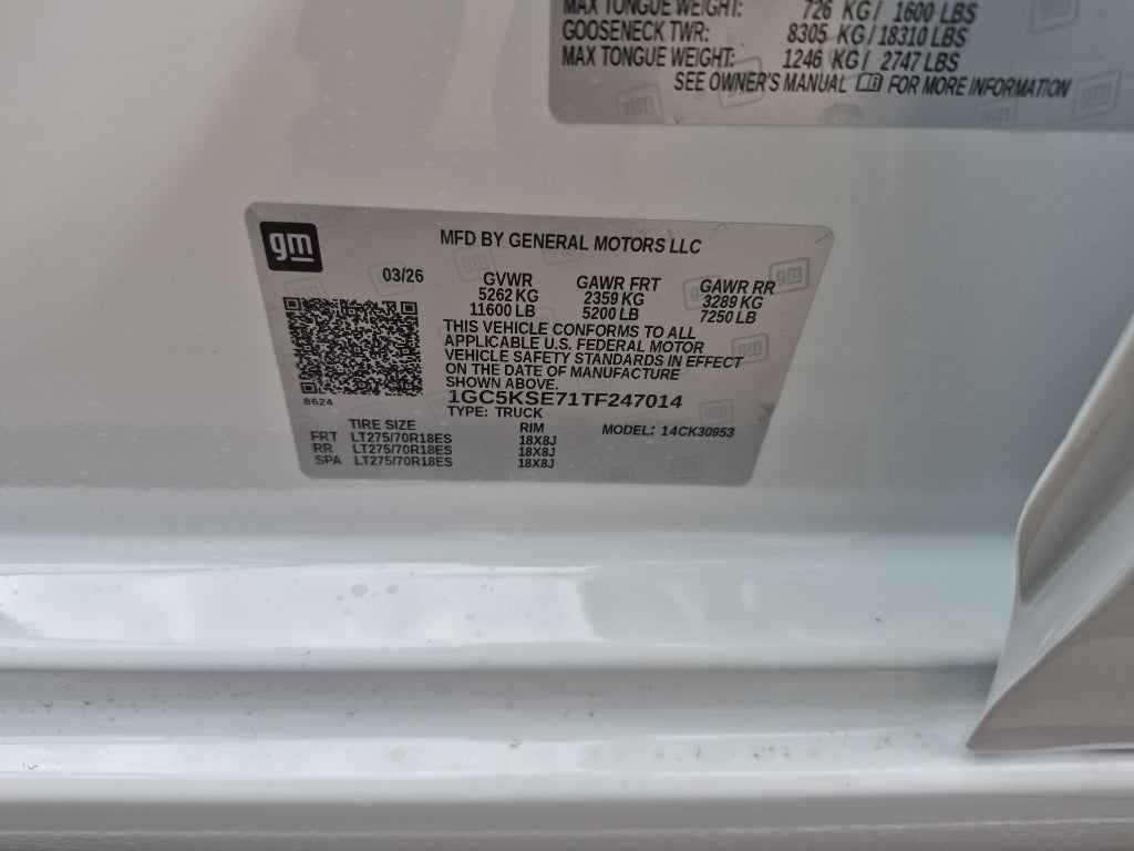 2026 Chevrolet Silverado 3500 Work Truck