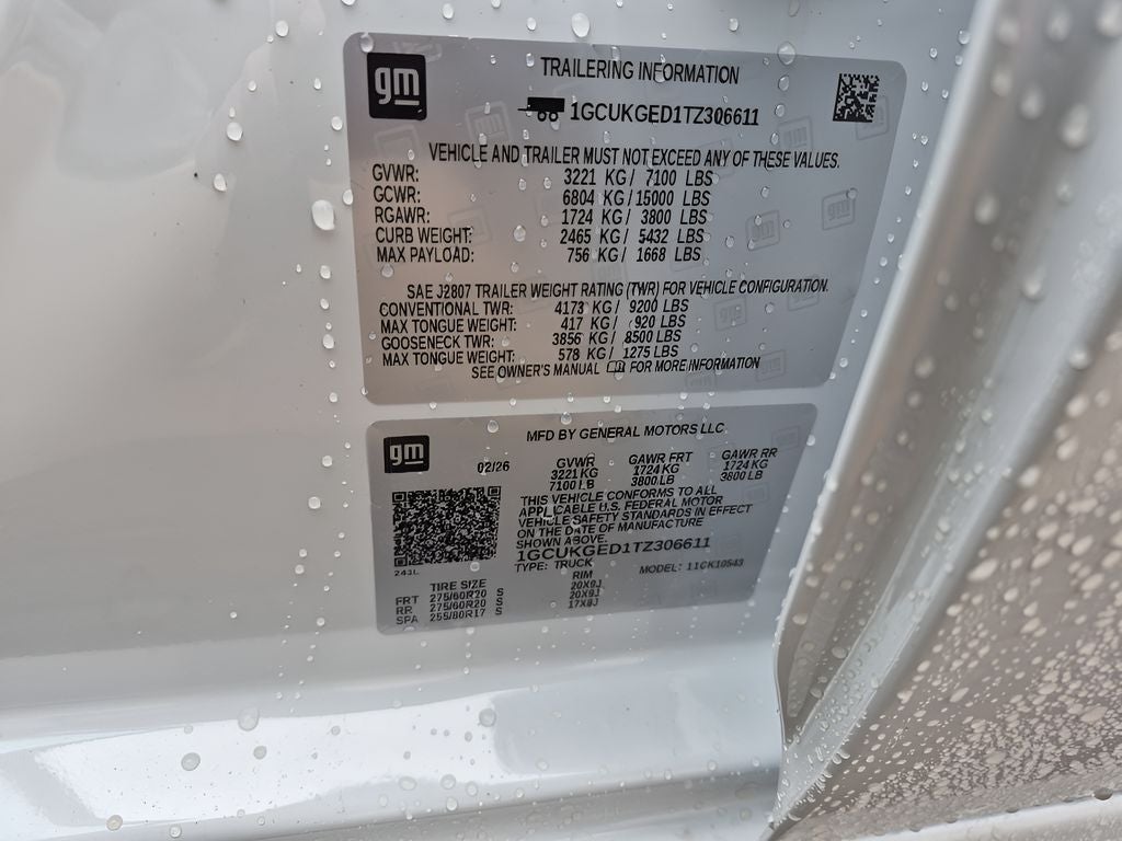 2026 Chevrolet Silverado 1500 LTZ