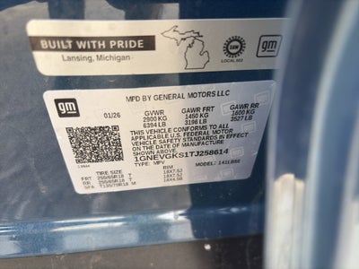 2026 Chevrolet Traverse AWD LT