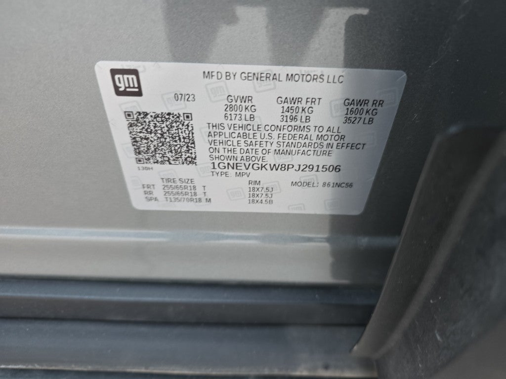 2023 Chevrolet Traverse LT Cloth