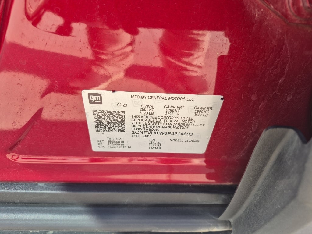 2023 Chevrolet Traverse LT Leather