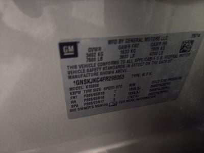 2015 Chevrolet Suburban 1500 LT