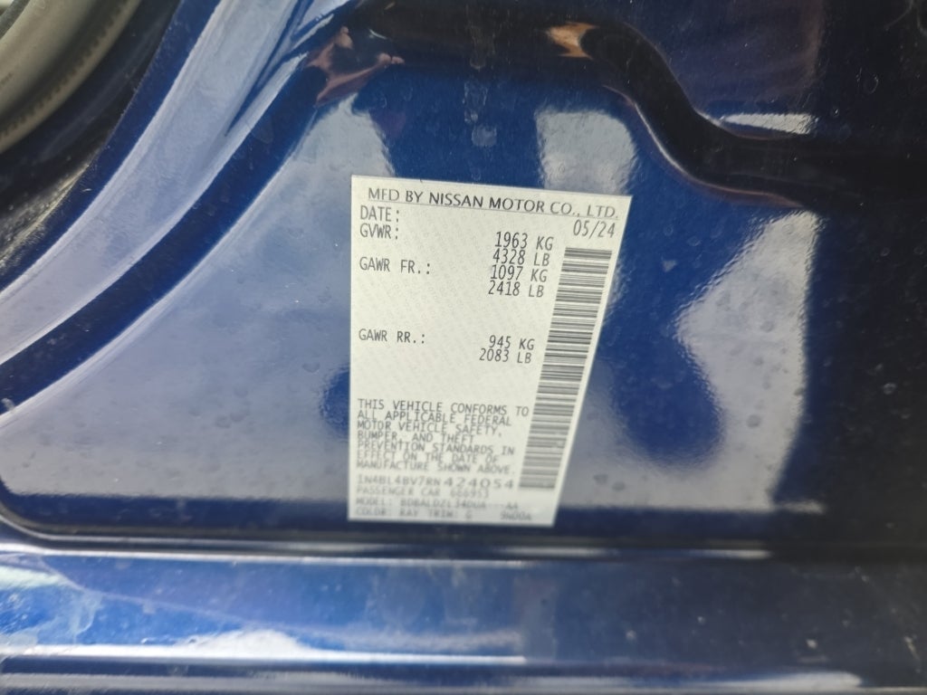 2024 Nissan Altima 2.5 S