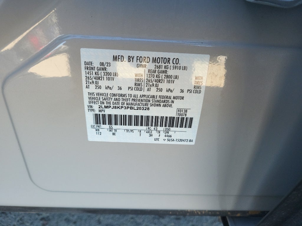 2023 Lincoln Nautilus Reserve