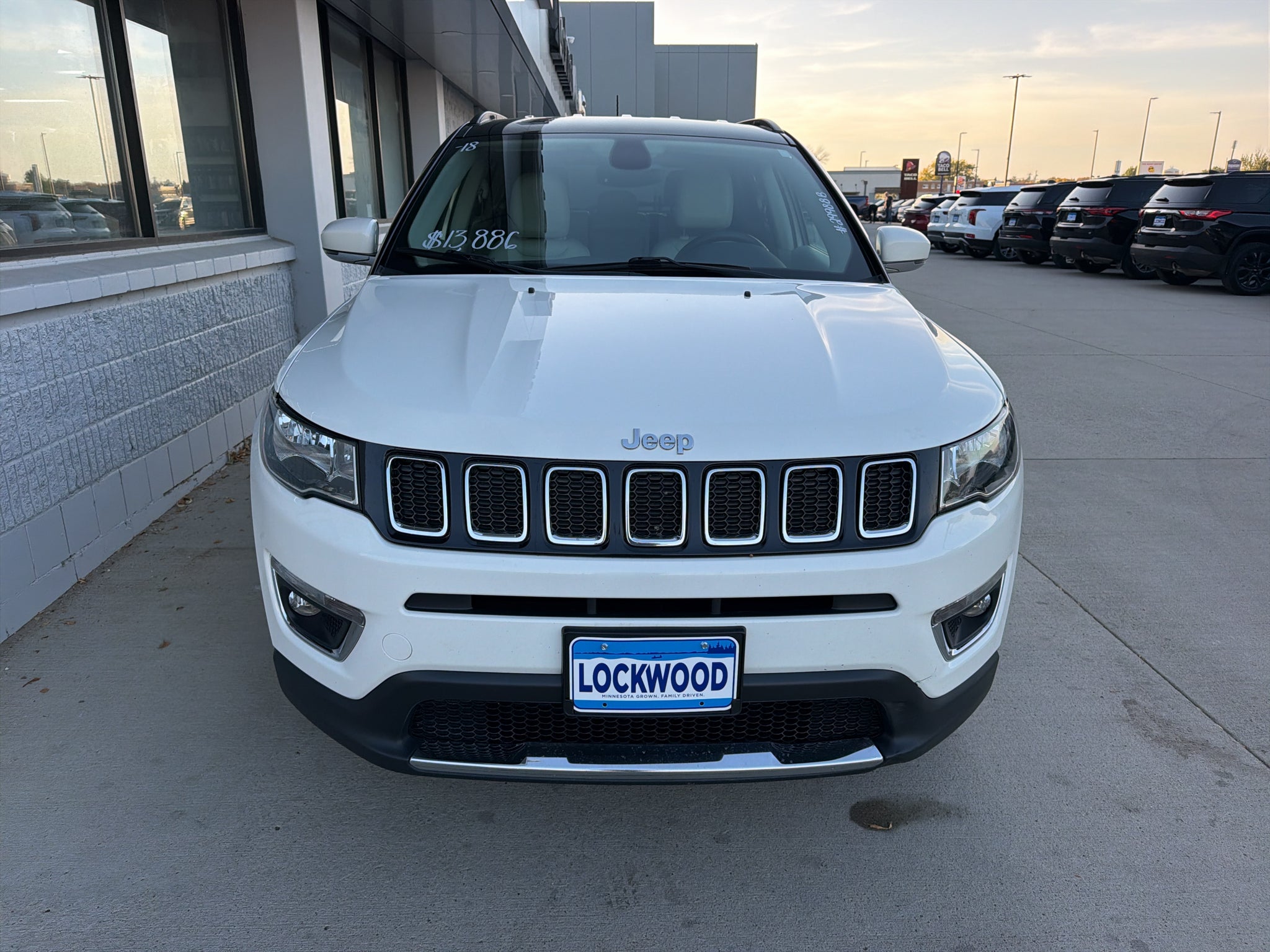Used 2018 Jeep Compass Limited with VIN 3C4NJDCB3JT169036 for sale in Marshall, Minnesota