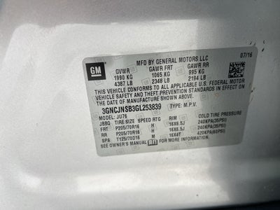 2016 Chevrolet Trax LS