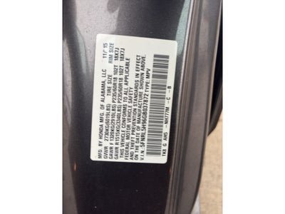 2016 Honda Odyssey ELITE