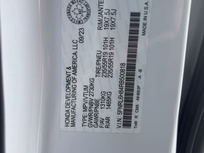 2024 Honda Odyssey Touring