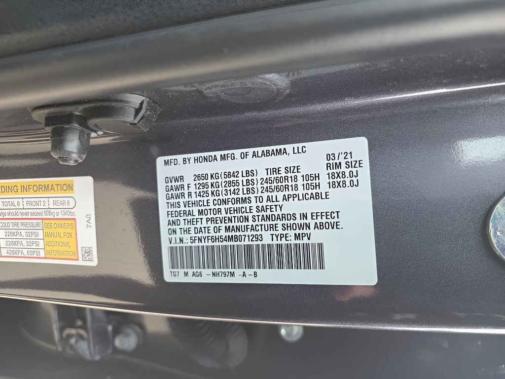 2021 Honda Pilot EX-L