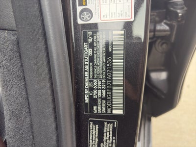 2014 Mercedes-Benz S-Class S 550