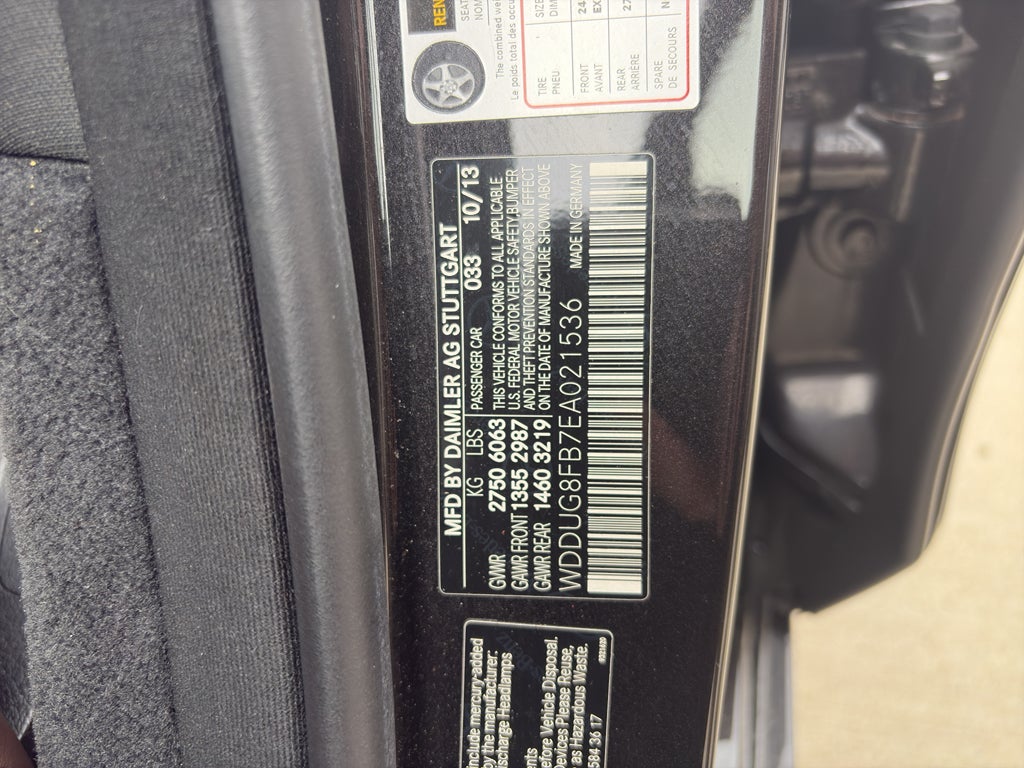 2014 Mercedes-Benz S-Class S 550