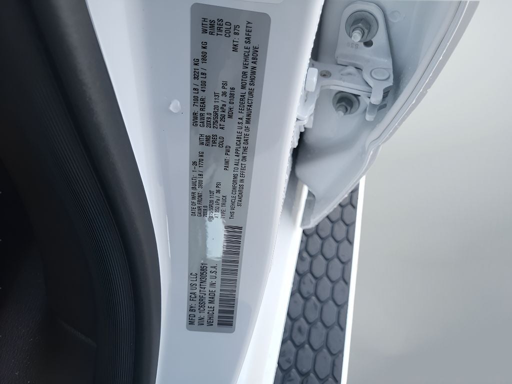 2026 RAM 1500 Laramie