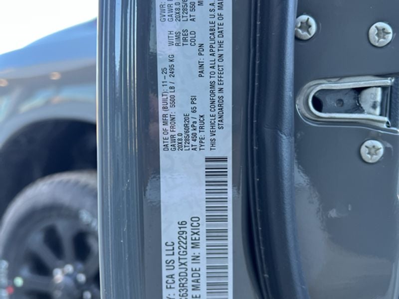 2026 RAM 3500 Big Horn