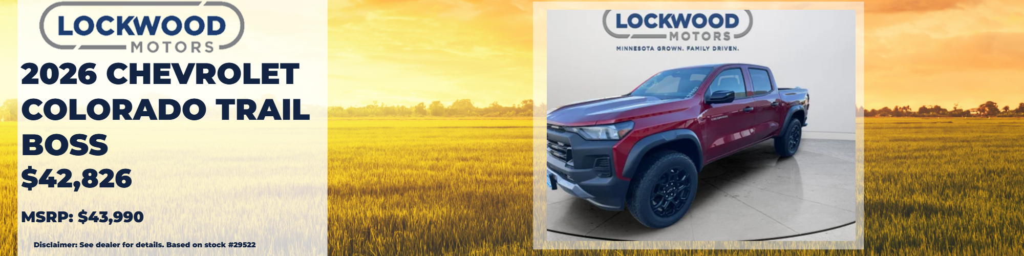 2026 Chevy Colorado