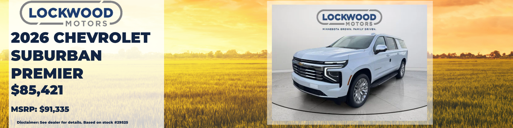 2026 Chevy Suburban