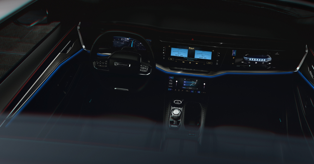 Sneak Peak at the All-New All-Electric Jeep Wagoneer S EV - Interior