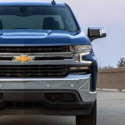 Chevrolet Silverado Truck Front Bumper and Grille